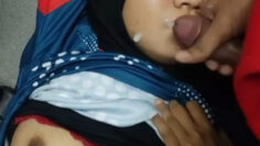 HIJAB Karyawan Sepong Crot Mulut